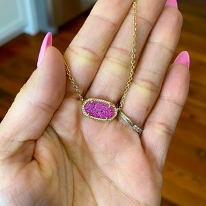 Kendra Scott druzy necklace